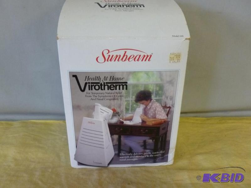 lot 160 image: Sunbeam health at home virotherm model 1301, ...