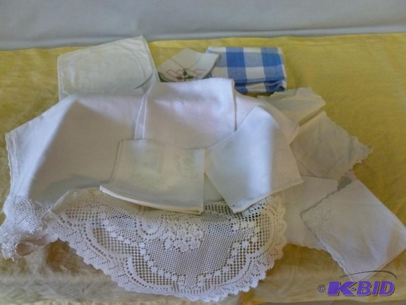lot 188 image: Large lot of fancy works and embroidered item...