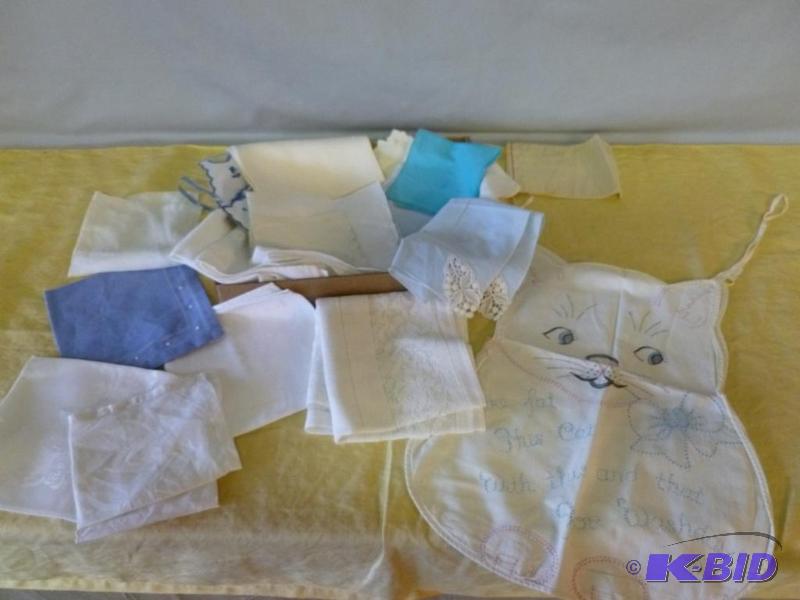 lot 189 image: Large lot of fancy works and embroidered item...