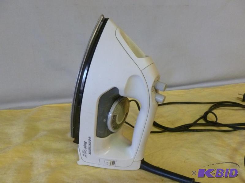 lot 192 image: Black & Decker surge xpress iron....