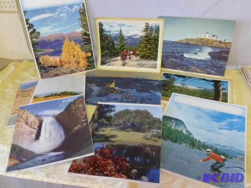 lot 196 image: Large lot of pictures for framing, many vinta...
