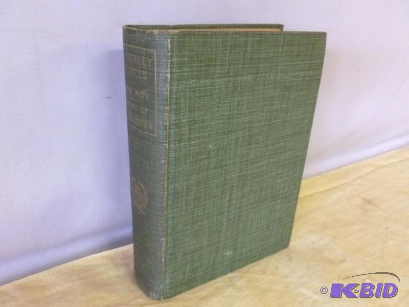 lot 20 image: Antique Book - Waverly Novels - 19th Cen...