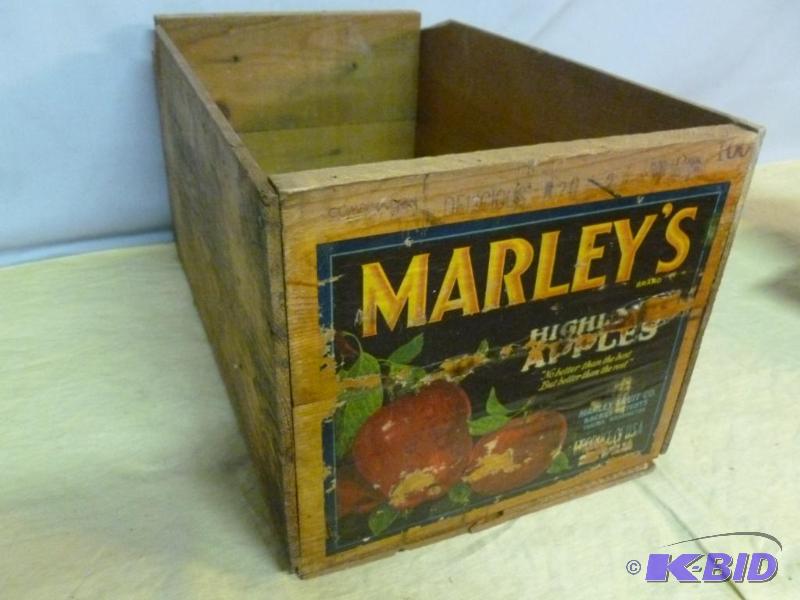 lot 221 image: Large Vintage Marleys - Yakima, Washington w...