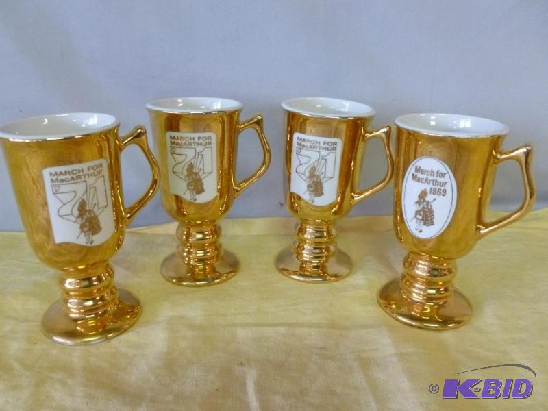 lot 65 image: Lot of four vintage Hall - March For MacArthu...