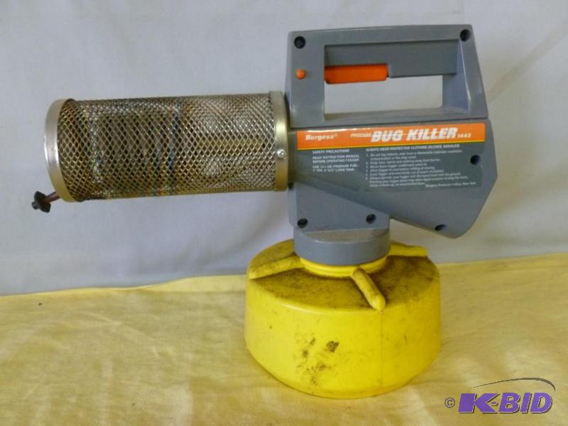 lot 85 image: Burgess propane bug killer model 1443....