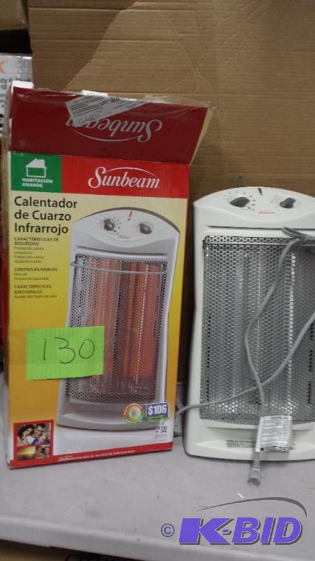Sunbeam Quartz Heater