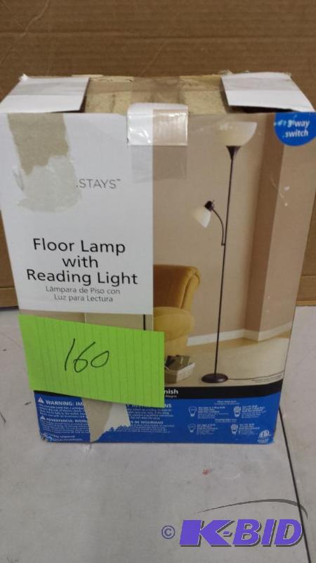 Mainstay Floor Lamp with Reading Light
