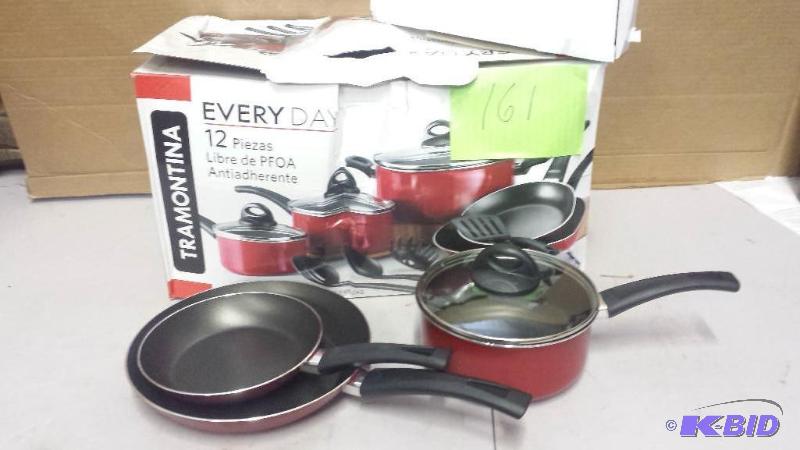 Tramontina 12 pc cookware