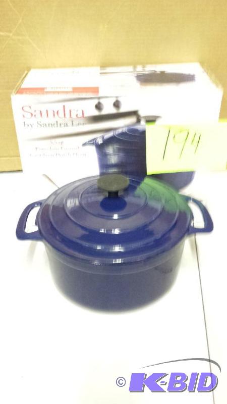 Sandra Lee Porcelain Enamel Cast Iron