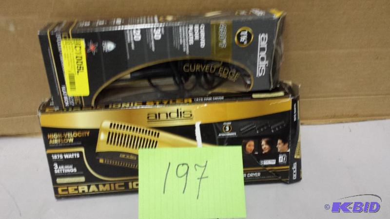 Lot of Hair Care Andis Items