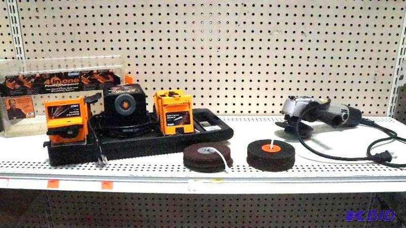 4-in-1 Power Sharpener, 4 Grinder & 24 New 4 Cutting Wheels