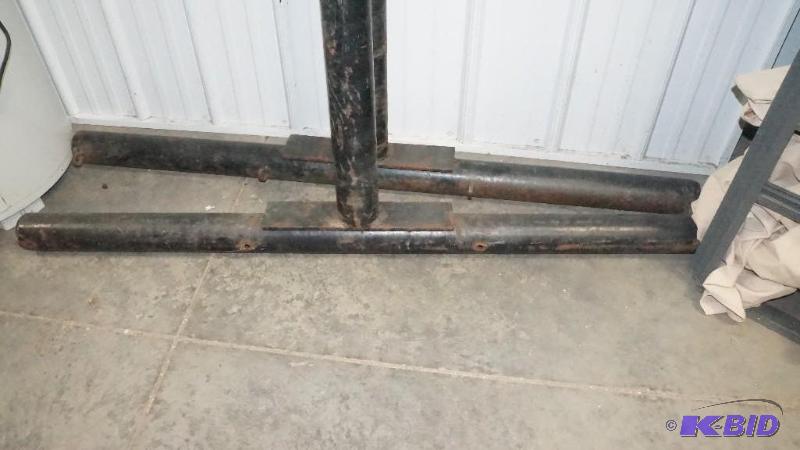 Pair of 3 Steel Clothes Line Poles
