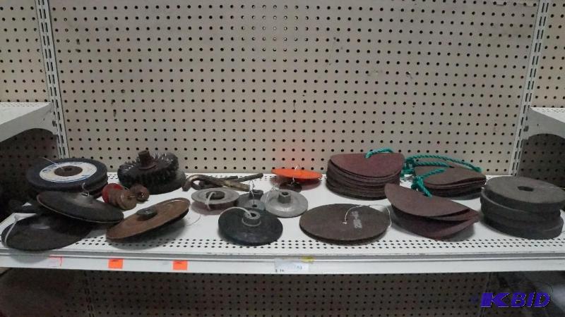 Lot of Grinding Stones & Pads