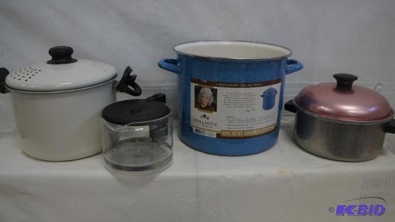 Lot of Kitchen Pots & Pans
