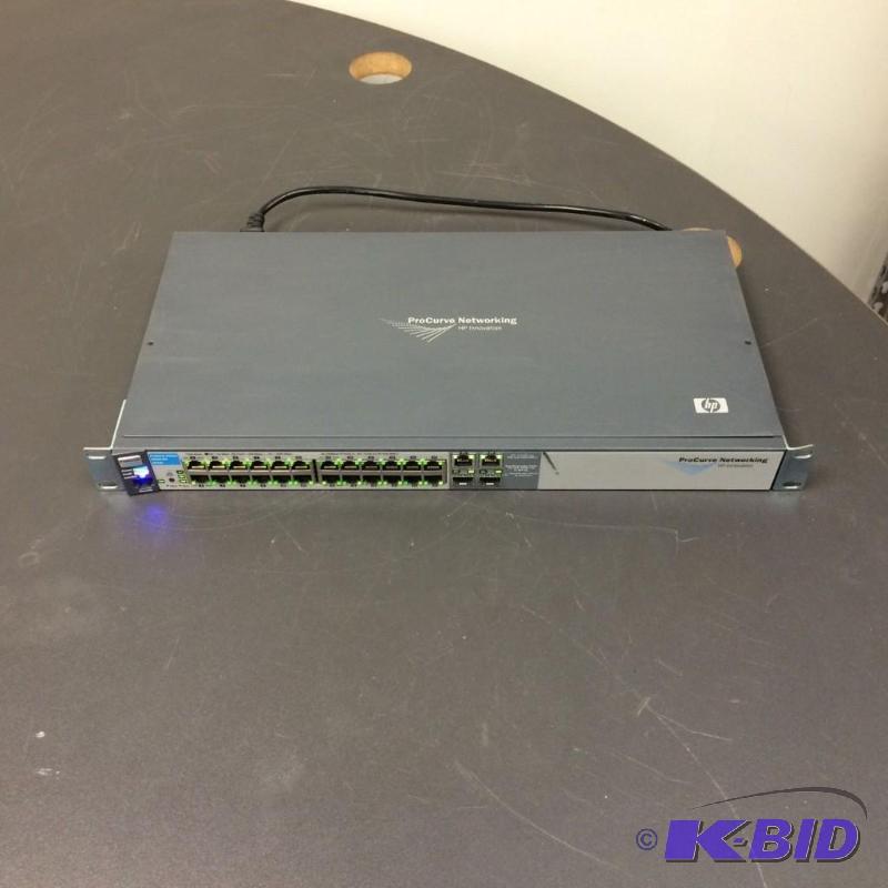 lot 11 image: HP ProCurve 24-Port Switch 2510-24 Model J9...