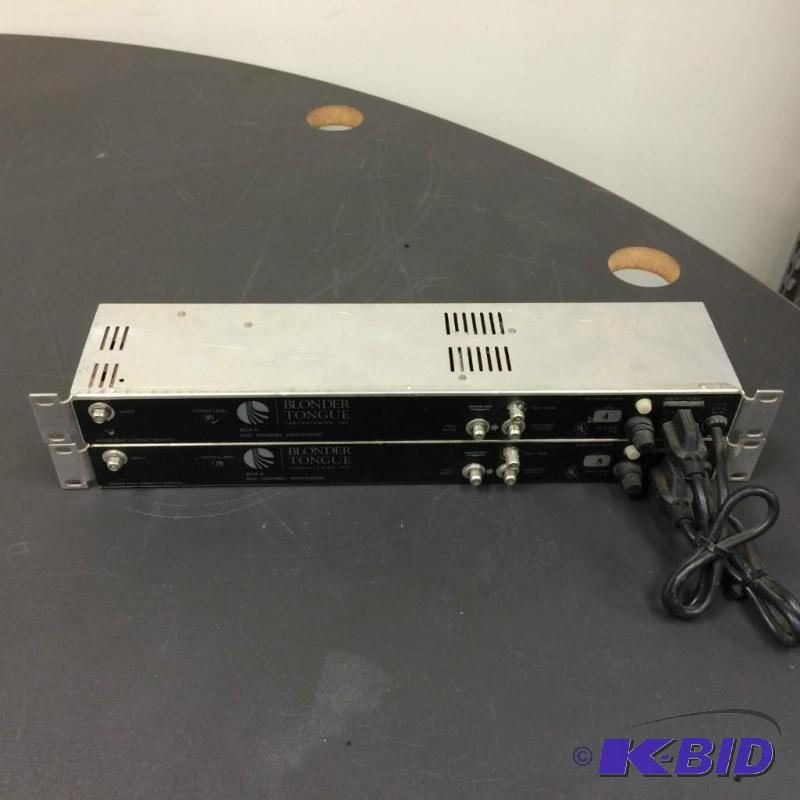 lot 22 image: Lot of (2) Blonder Tongue MCA-b AGC Channel P...