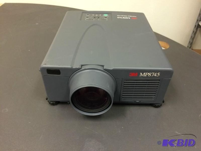 lot 24 image: 3M LCD Projector Remote not included MP8745...