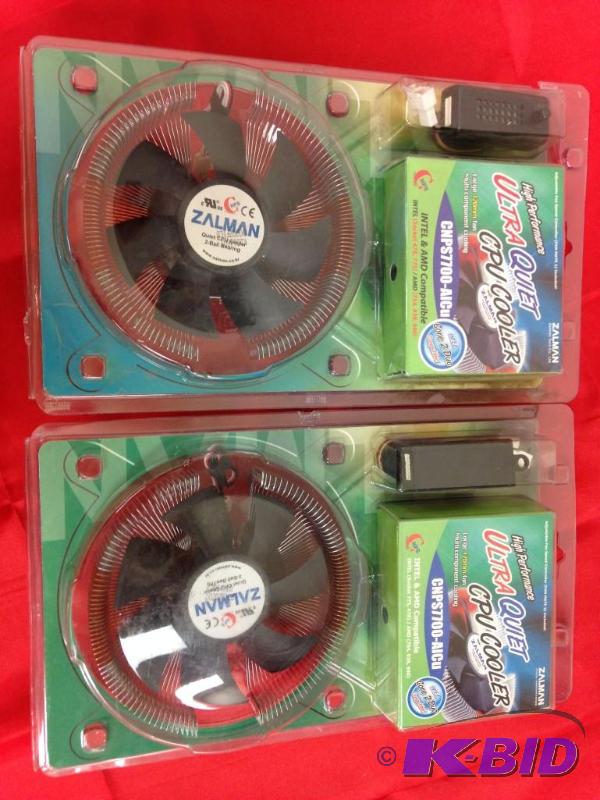 lot 36 image: Lot of (2) NEW Zalman High Performance Ultra ...