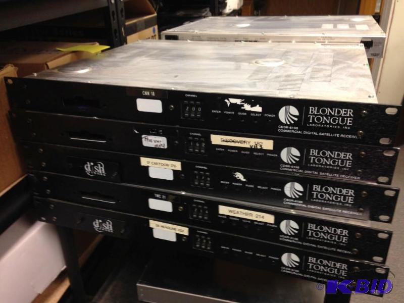 lot 49 image: Lot of (10) Blonder Tongue Commercial Digital...