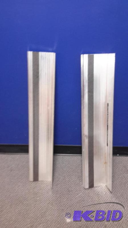 lot 111 image: Aluminum step rails