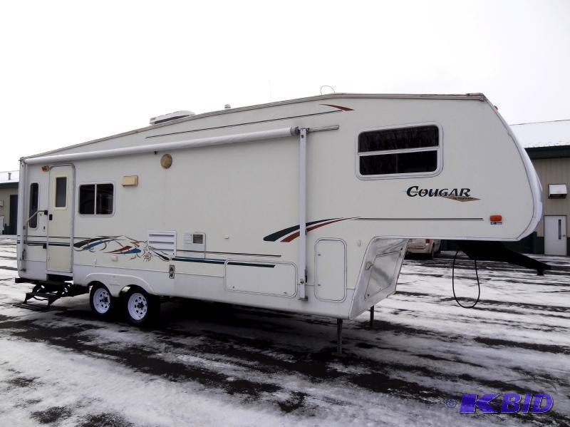 lot 2 image: 2001 Keystone Cougar 276EFS 5th Wheel wSlide-out