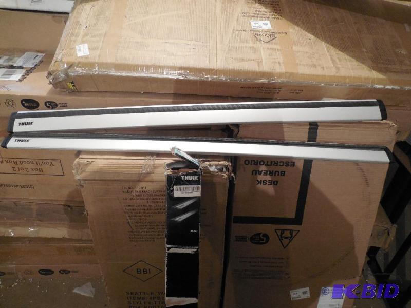 lot 5 image: Thule ARB47 47 AeroBlade Load Bars for Rapid AeroBlade Roof Racks