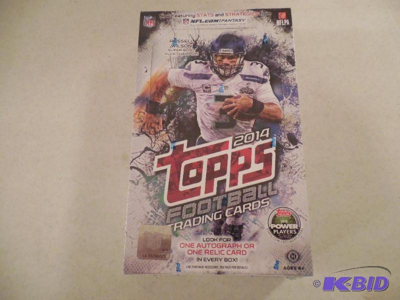 2014 Topps Football Hobby Box 36 packs - NEW