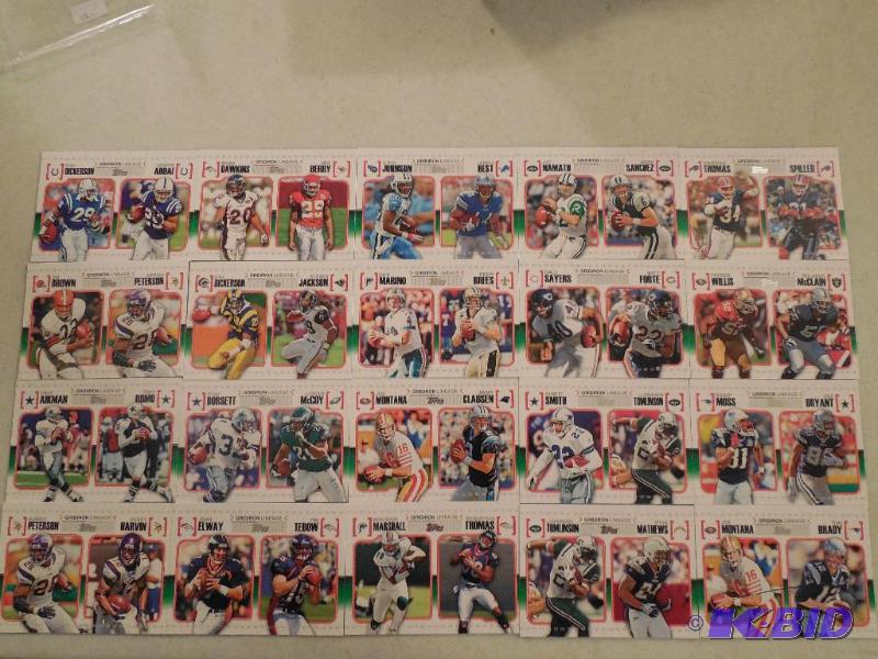 2010 Topps Gridiron Lineage Insert Set--LOADED with Stars and Hall of Famers