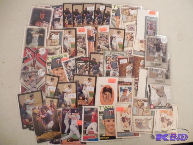 (50) Joe Mauer Cards - Collection - Lot