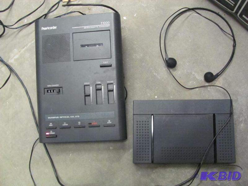 This PEARLCORDER Model T1000 Microcassette Tr...