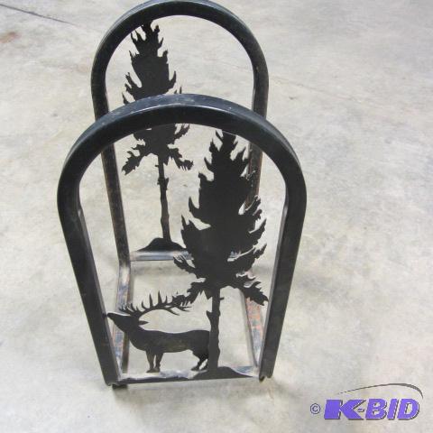 lot 28 image: Kindling  Wood Rack