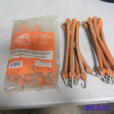 lot 5 image: Multi Arm Tire Chain Adjusters