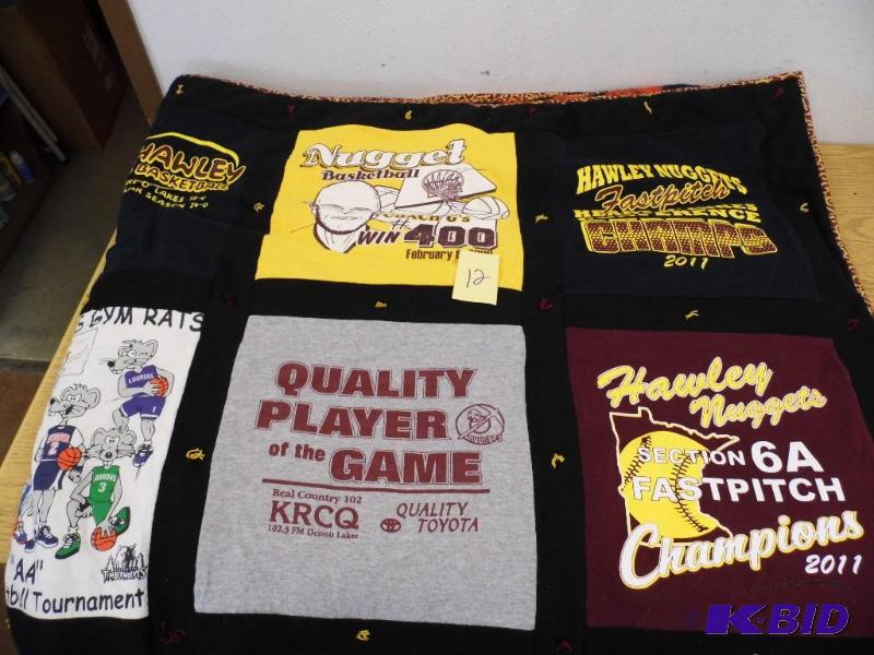 Hawley Minnesota T-Shirt Quilt