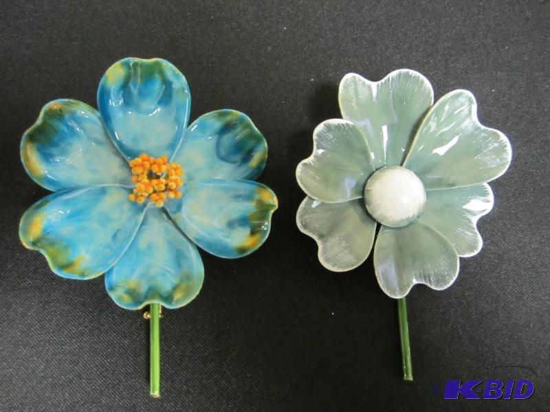 Lot of two Original By Robert vintage enamel pins