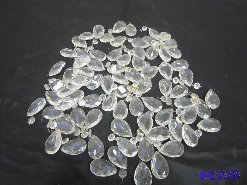 Acrylic chandelier parts