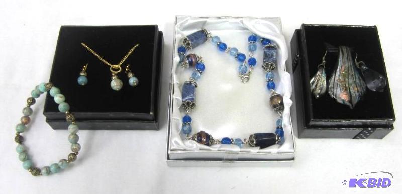 2 Fashion Jewelry Sets & Necklace