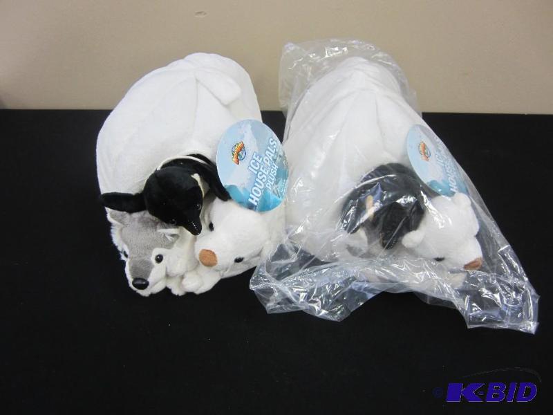 Lot of two Ice House Pals Plush