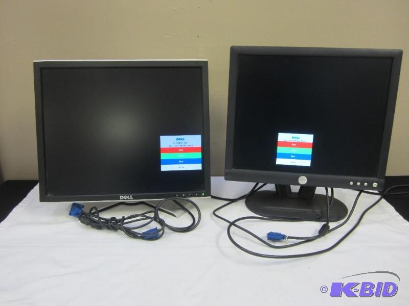 2 Dell Computer Monitors