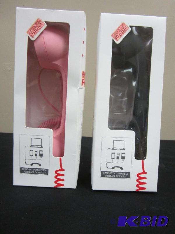 2 Max Force Big Retro Phone Handset