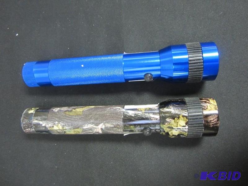 2 Heavy Duty LED Flashlights