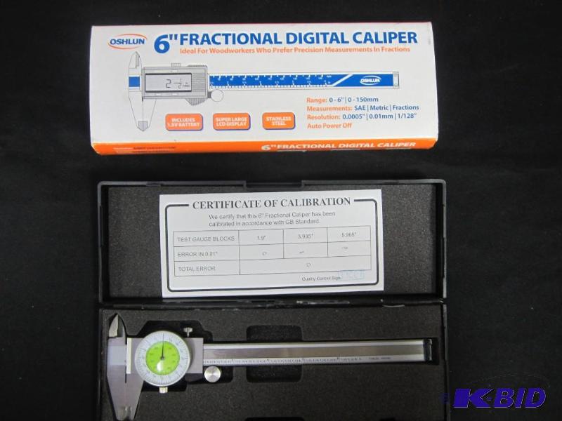 6 inch Fractional Digital Caliper