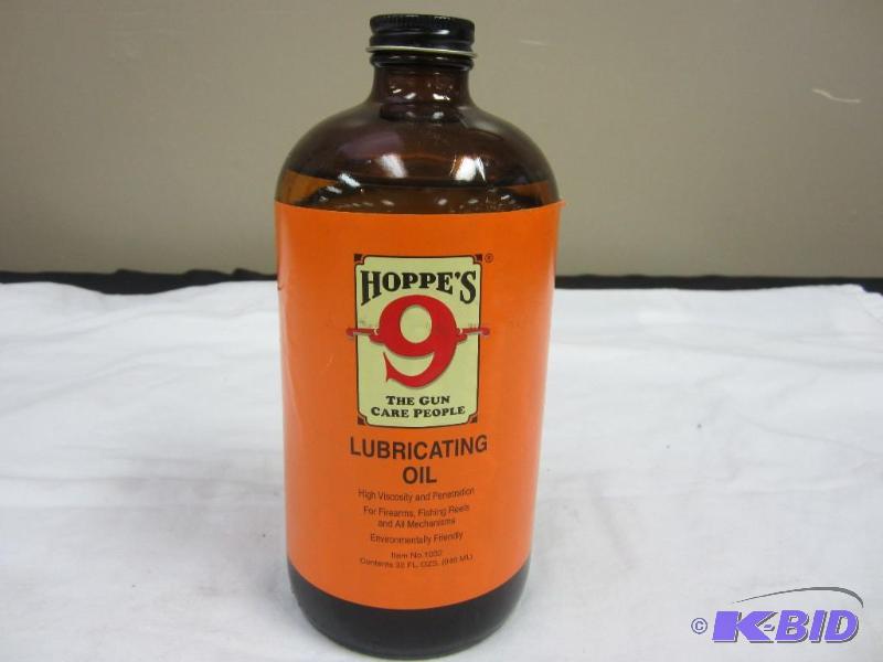 Hoppes lubricating oil 32 ounce bottle