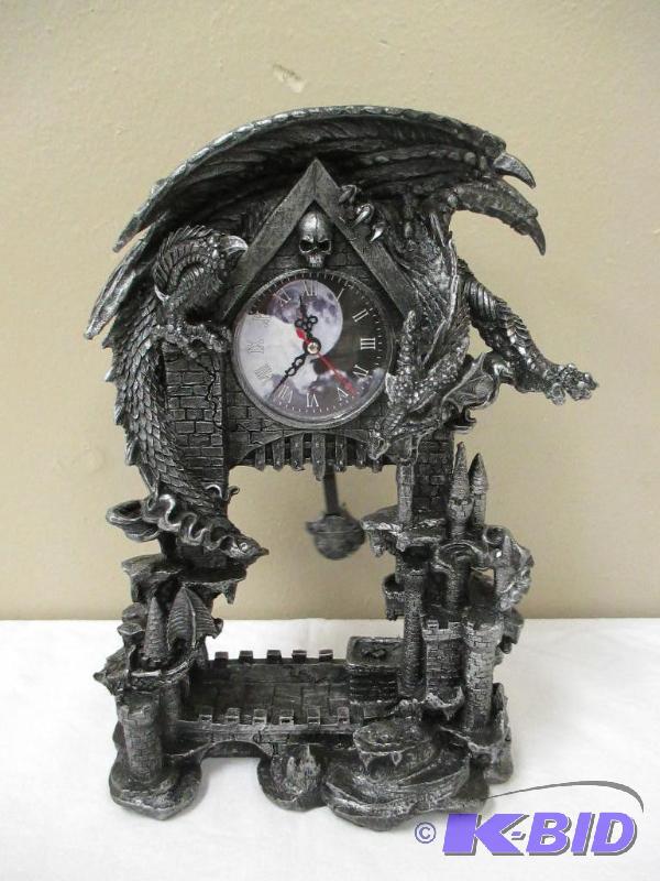 Goth Inspired Clock
