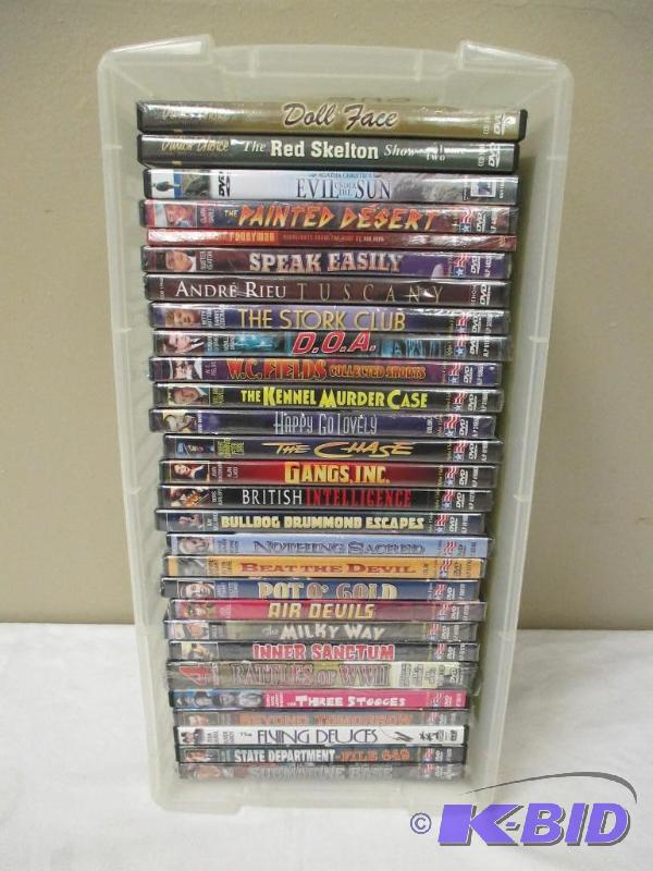 Nice Lot of DVDs from the Vintage Genre