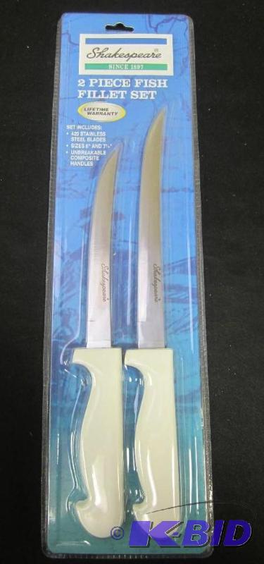 Shakespeare 2 Piece Fish Fillet Knife Set