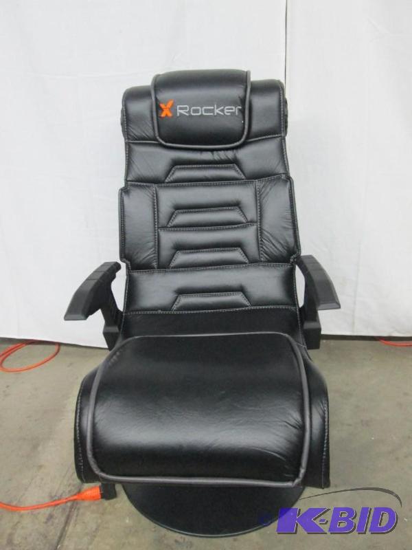 McLeland Design X-Rocker Bluetooth Pedestal Chair