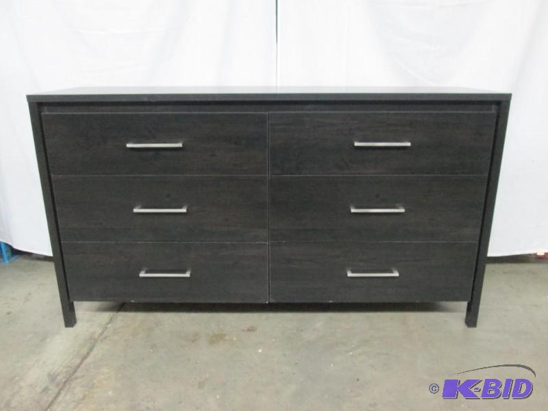 South Shore 6-Drawer Dresser - Black