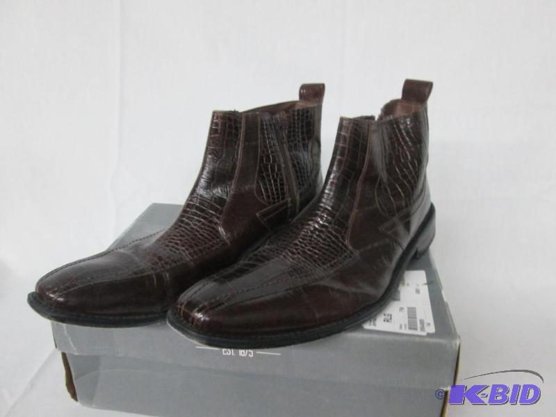 Stacey Adams Mens Giorno Croc Embossed Boot