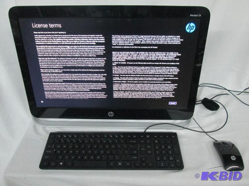 HP Pavilion AIO 4GB Desktop w 23 Full HD Display
