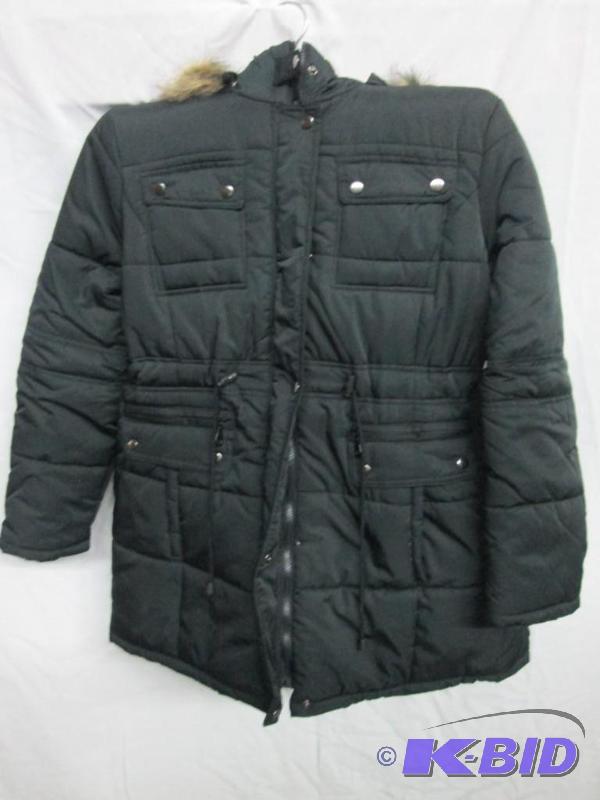 Misses Quilted Hooded Parka